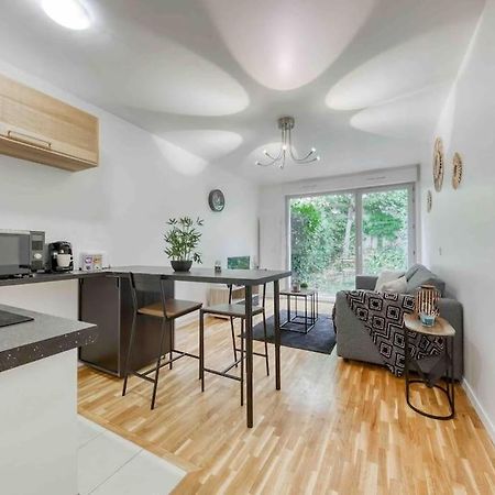 Appartement Moderne, Metro 7, Parking Et Jardin Villejuif Exterior foto