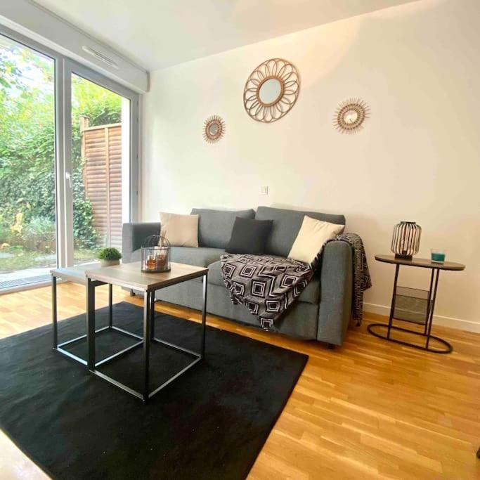 Appartement Moderne, Metro 7, Parking Et Jardin Villejuif Exterior foto